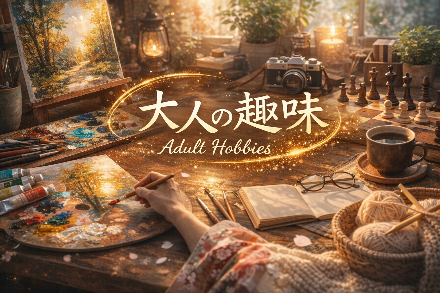 大人になってからの趣味｜写真・手芸など無理なく楽しむアイデア集